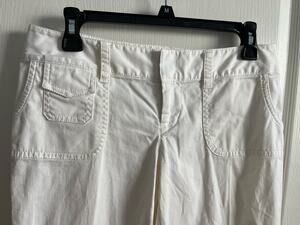 London Jean Chino Stretch the Kate Fit size 4 Tall Zipper Button/Hook Close Pant